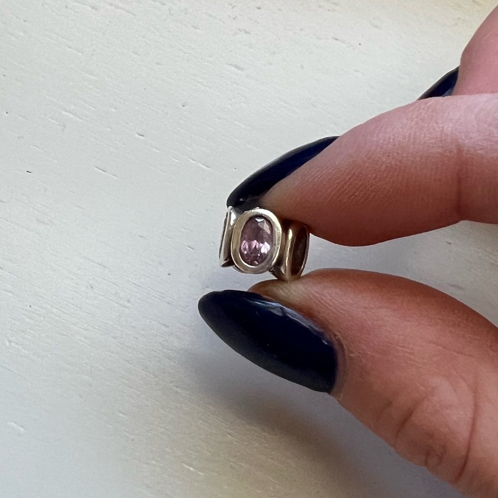 PANDORA Pink Zirconia 790311PCZ Charm